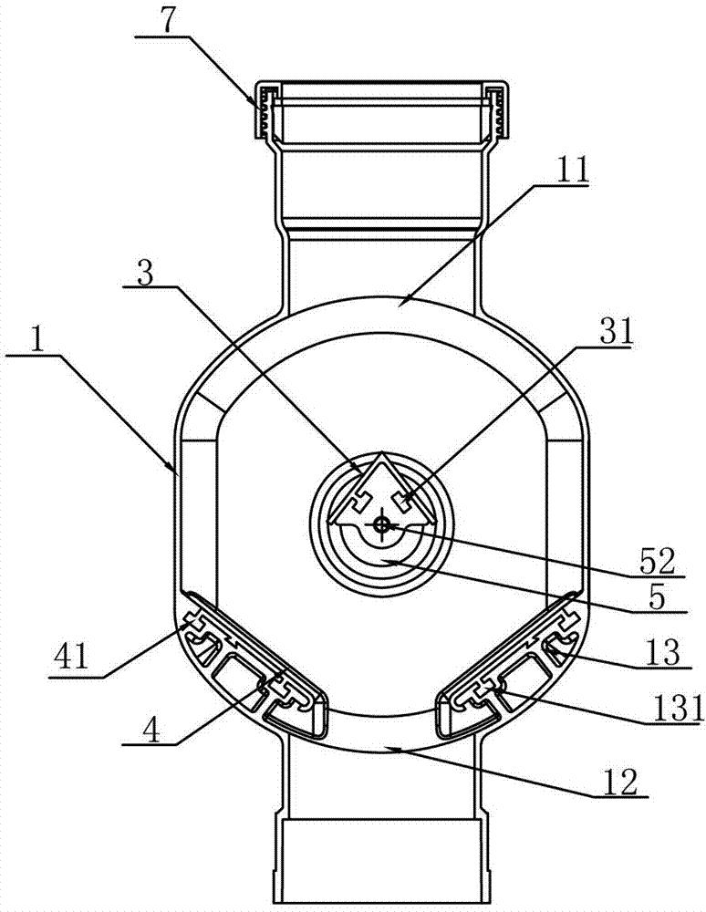 Energy reducer for drainage system of house building