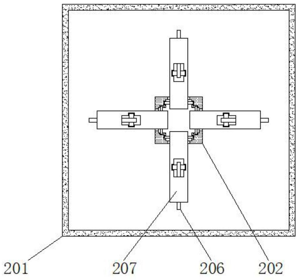 Supporting device for communication engineering exploration surveying and mapping