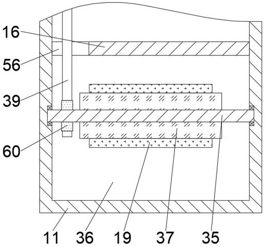 Water circulation type cloth ironing and hot drying equipment