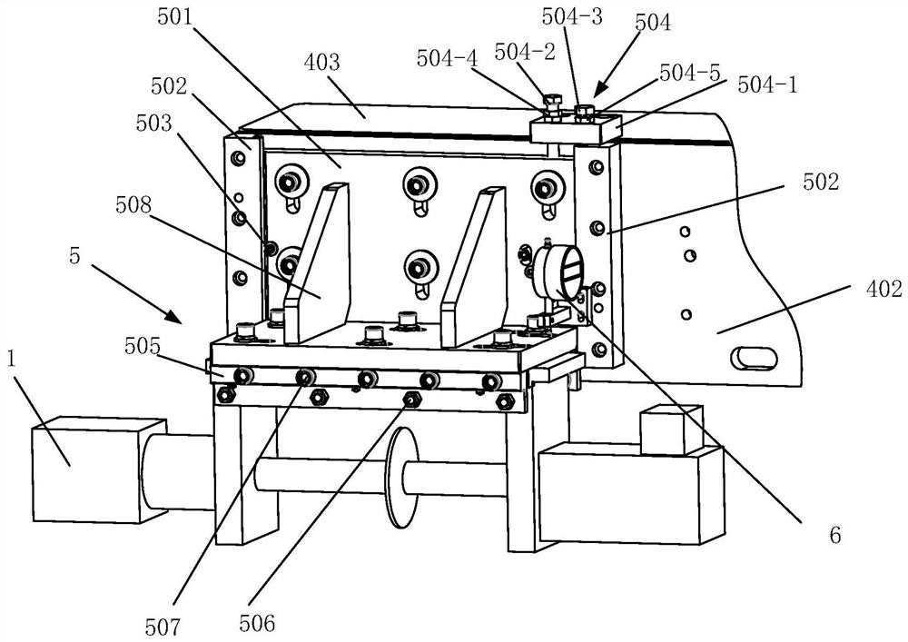 Portal ultrasound rolling welding device