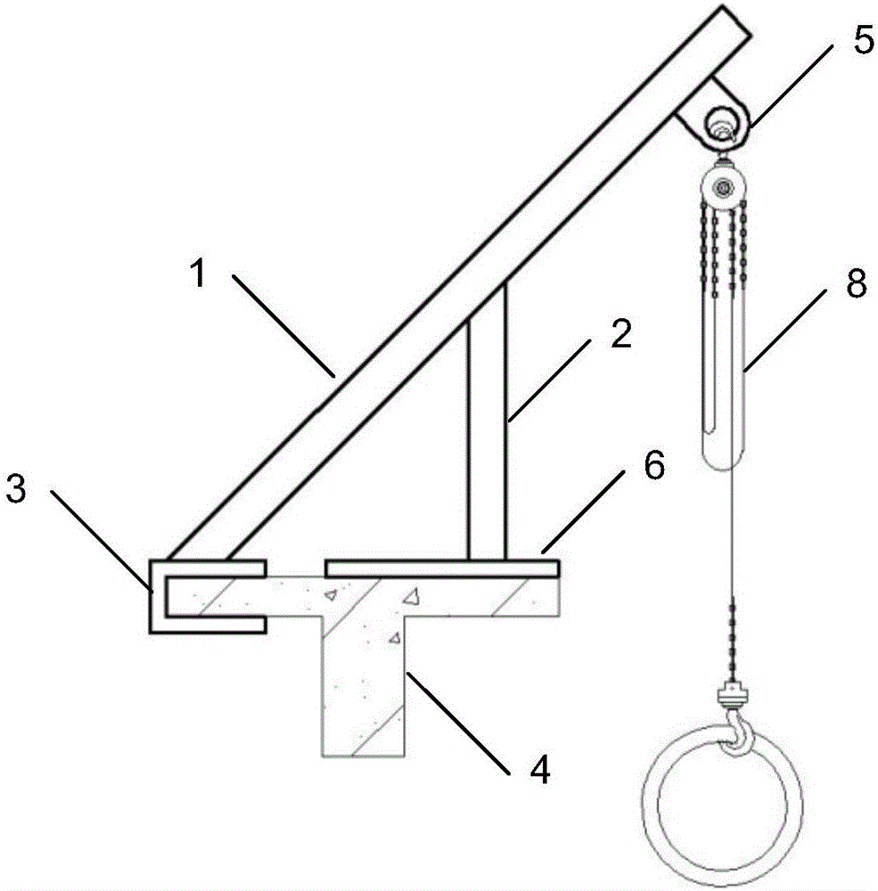 Reverse buckling type lifting machine and use method thereof