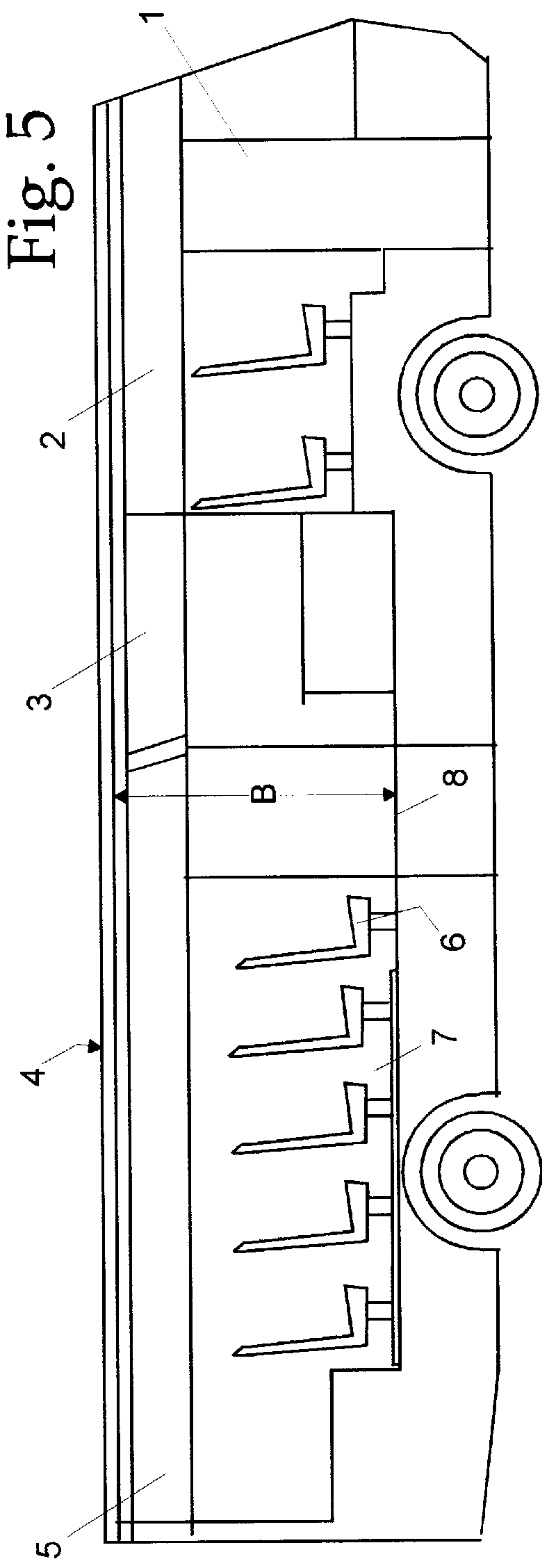 Arrangement in vehicle