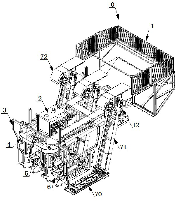 Conveying mechanism suitable for tobacco leaf picking machine