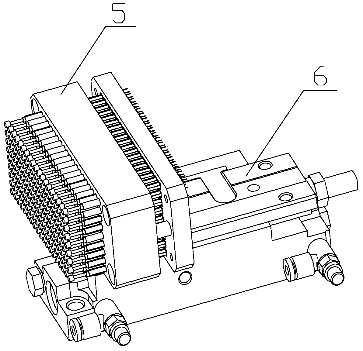 Product positioning device and method