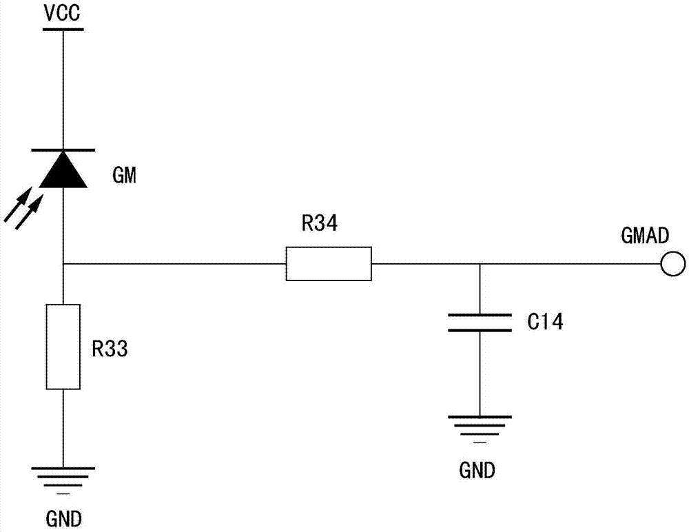 Human eye light adaptation simulating intelligent lamplight device and air testing equipment