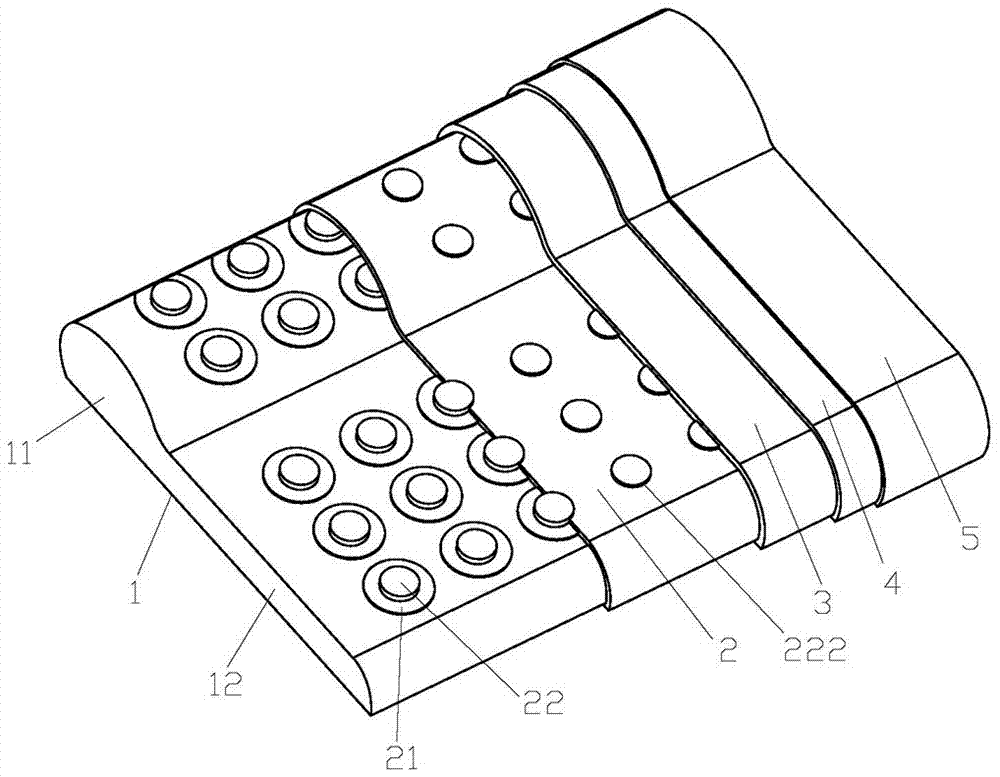 Magnetic health sleeping pillow