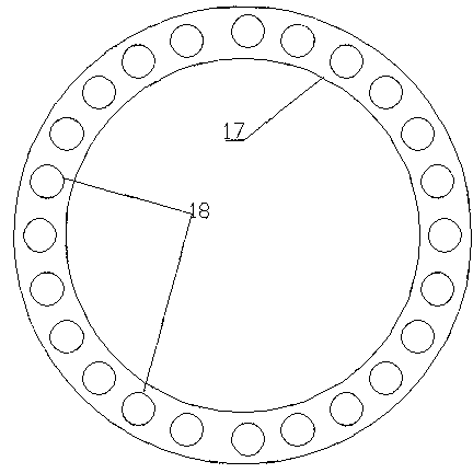 Extracting tank with built-in partition plate