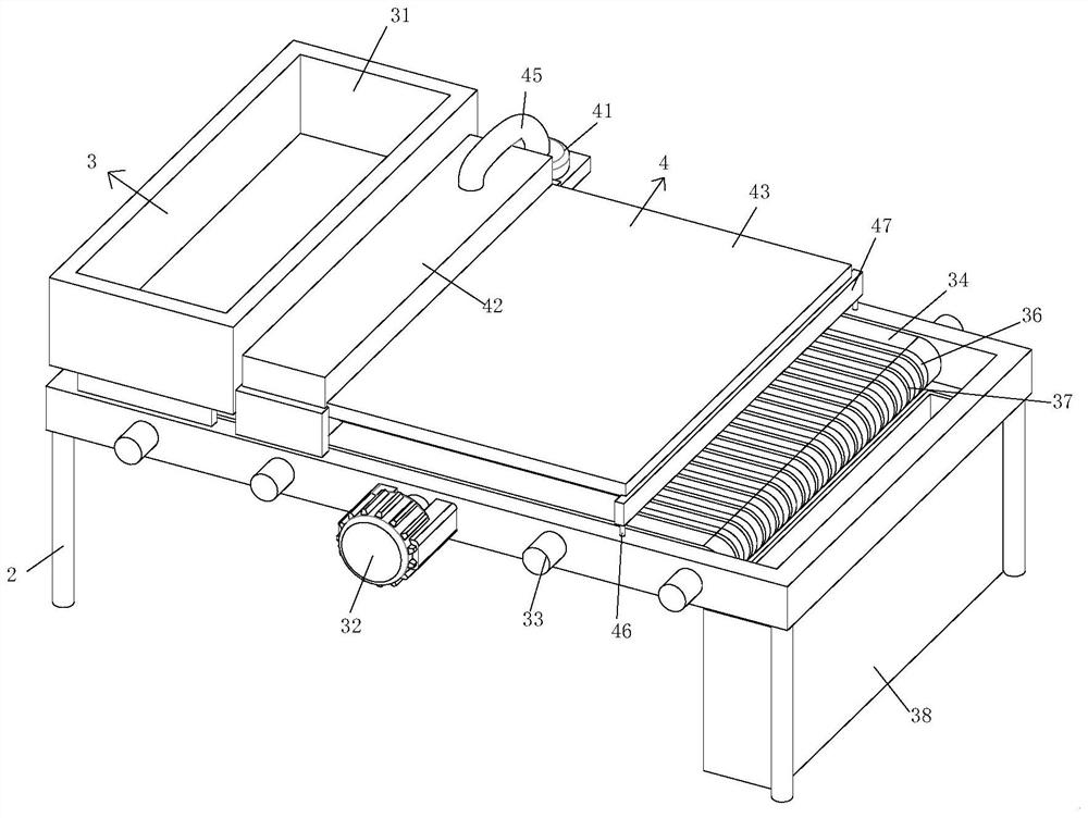 Conveying device for Chinese date processing