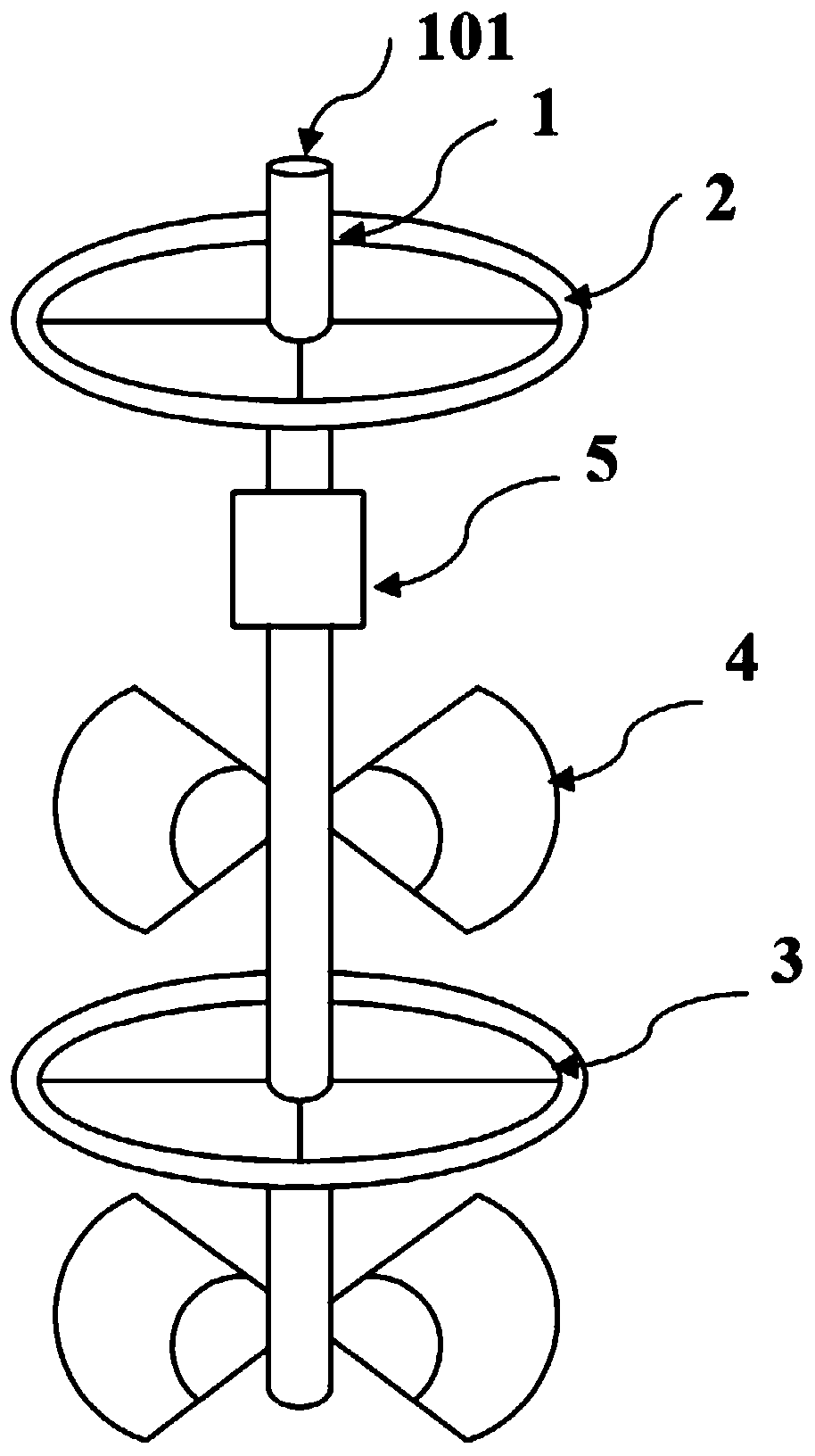 Packing fixing device and application thereof in upgrading and reconstruction of sewage plant