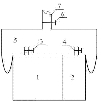 Four-gear air spring with adjustable volume and method for controlling four-gear air spring