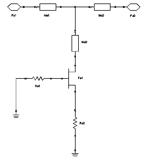 Microwave and millimeter wave ultra-wideband low-phase-shift six-digit digital attenuator