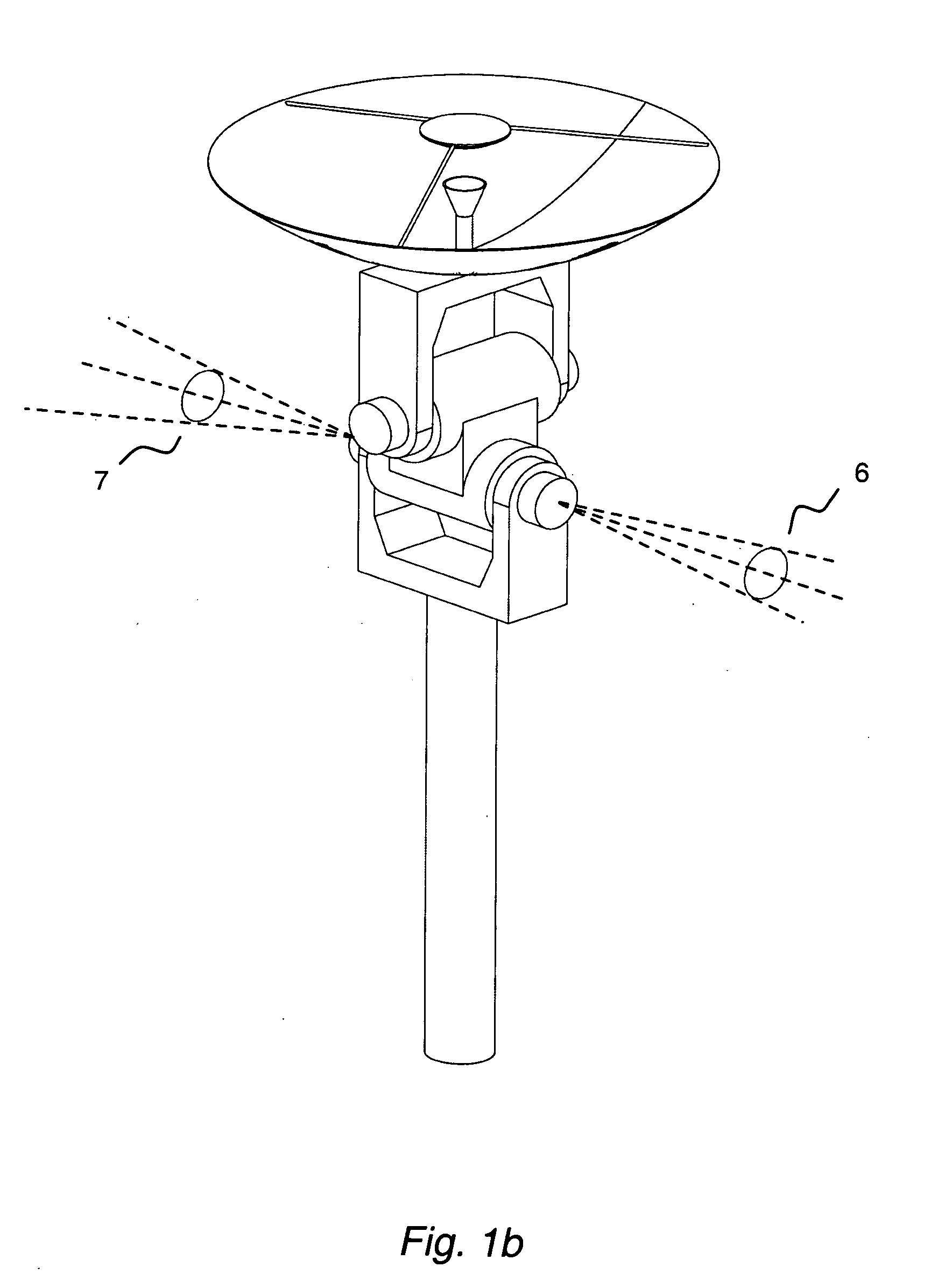 Method and apparatus for eliminating keyhole problems in an X-Y gimbal assembly