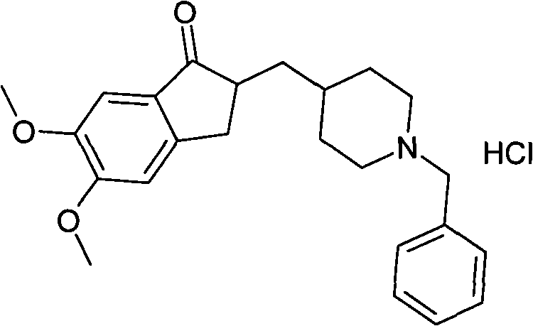 Method for preparing donepezil hydrochloride crystal form I