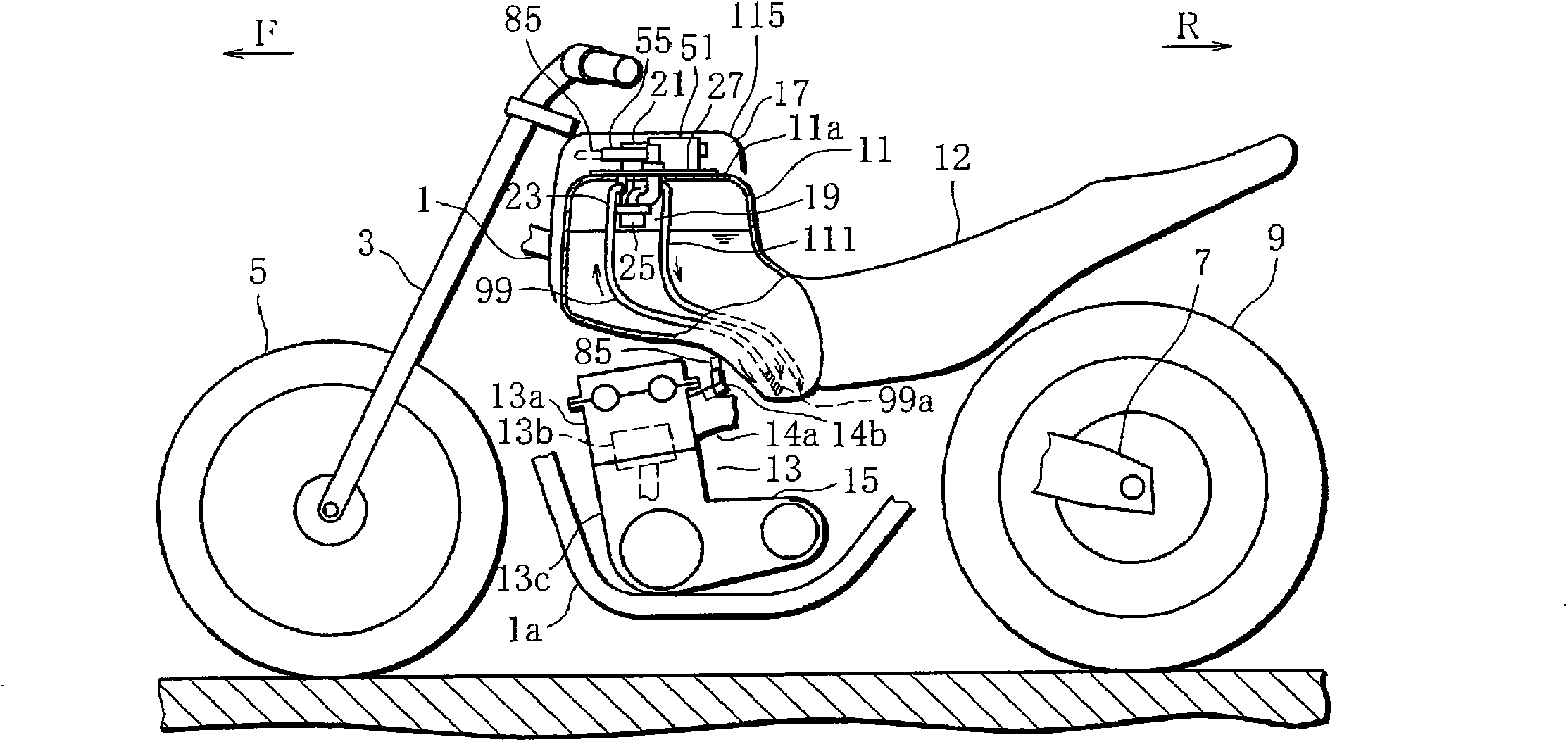 High-pressure fuel pump device