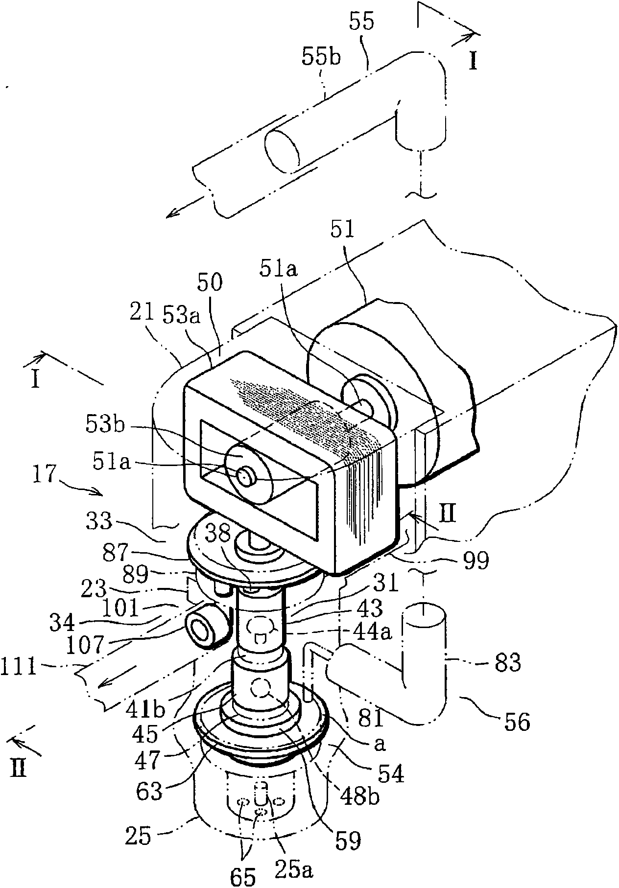 High-pressure fuel pump device