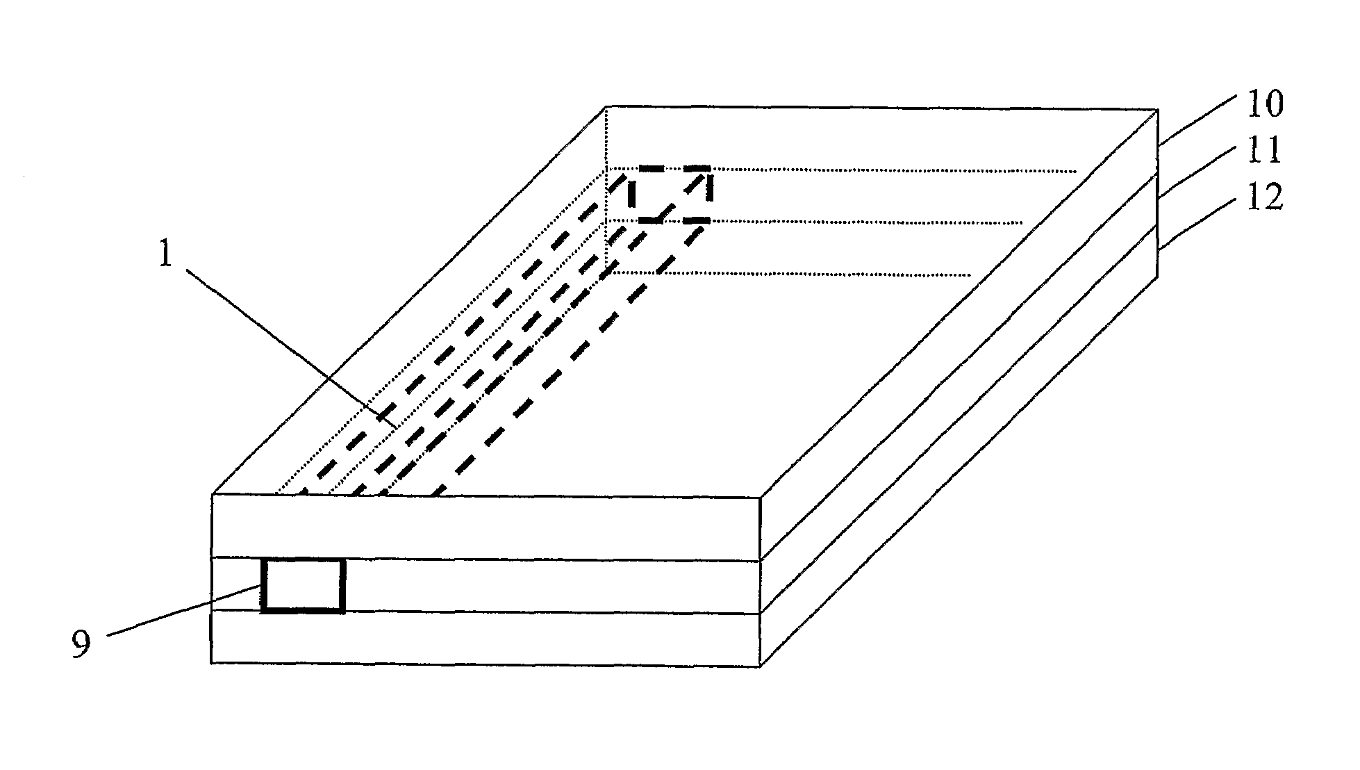 Liquid or gas sensor and method