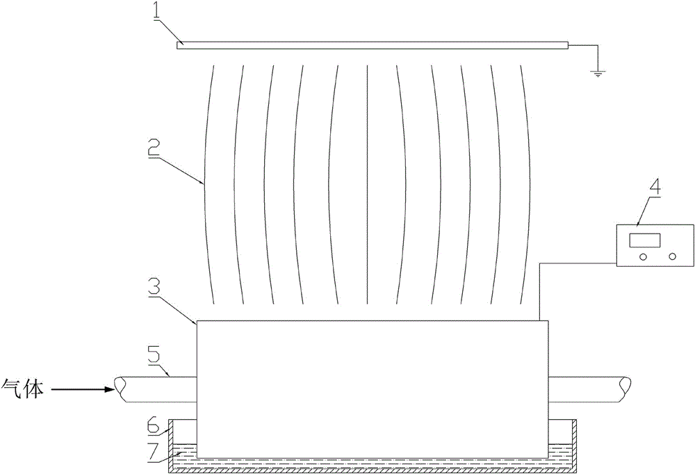 Electrostatic spinning production method and device