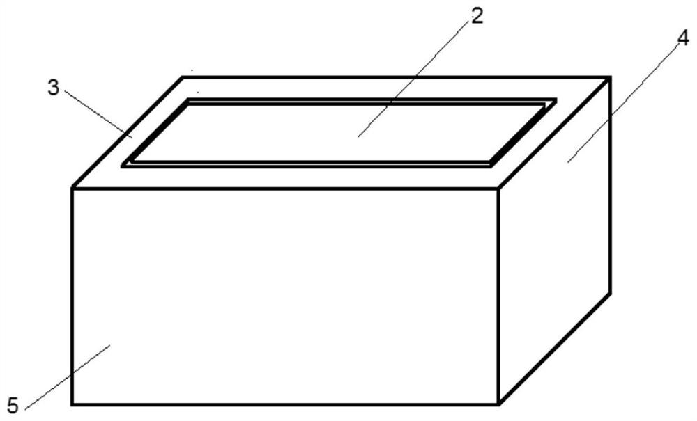 A cleanable permeable hollow curb that accepts runoff