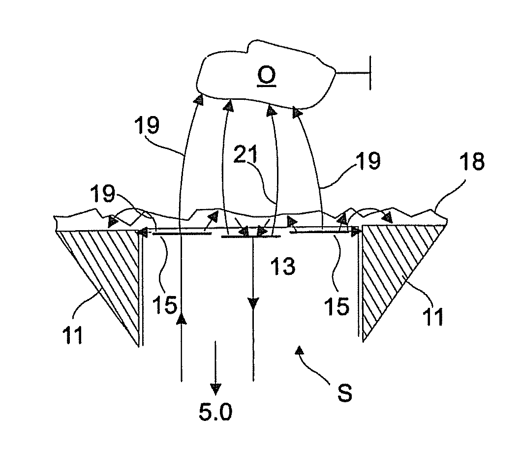 Apparatus for capacitively measuring changes