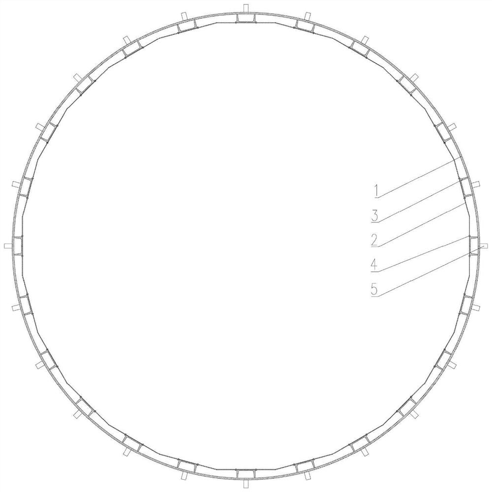 A replaceable sputtering-resistant vacuum chamber and assembly method for ignition test of electric thruster