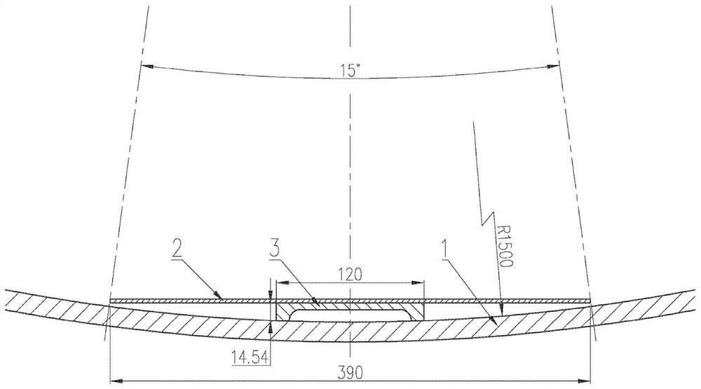 A replaceable sputtering-resistant vacuum chamber and assembly method for ignition test of electric thruster