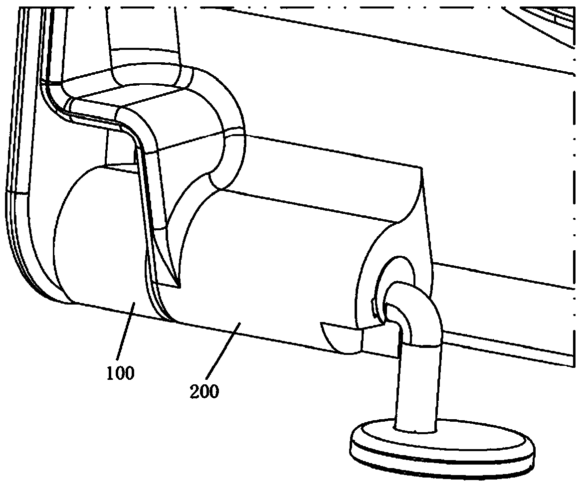 Descent control hinge for closestool