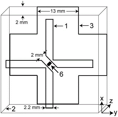 Perfectly matched absorbing layer composed of sub-wavelength resonant unit and active circuit