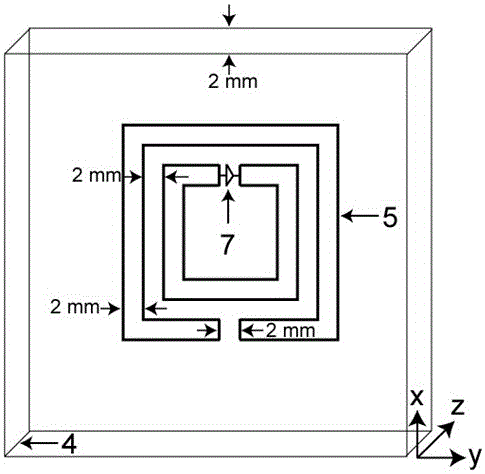 Perfectly matched absorbing layer composed of sub-wavelength resonant unit and active circuit