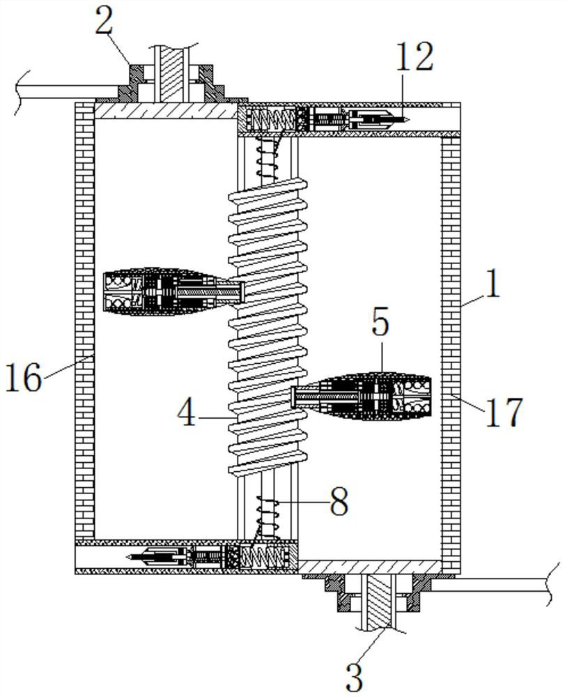 Equipment for adapting spraying amount of glue slurry for wallpaper attachment to paper size