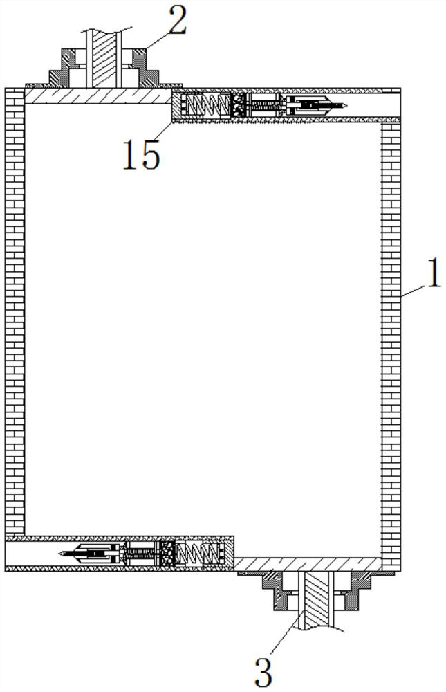 Equipment for adapting spraying amount of glue slurry for wallpaper attachment to paper size