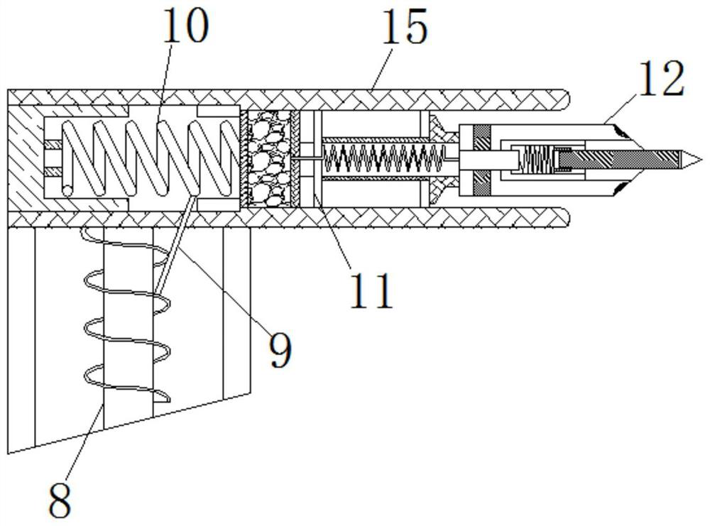 Equipment for adapting spraying amount of glue slurry for wallpaper attachment to paper size