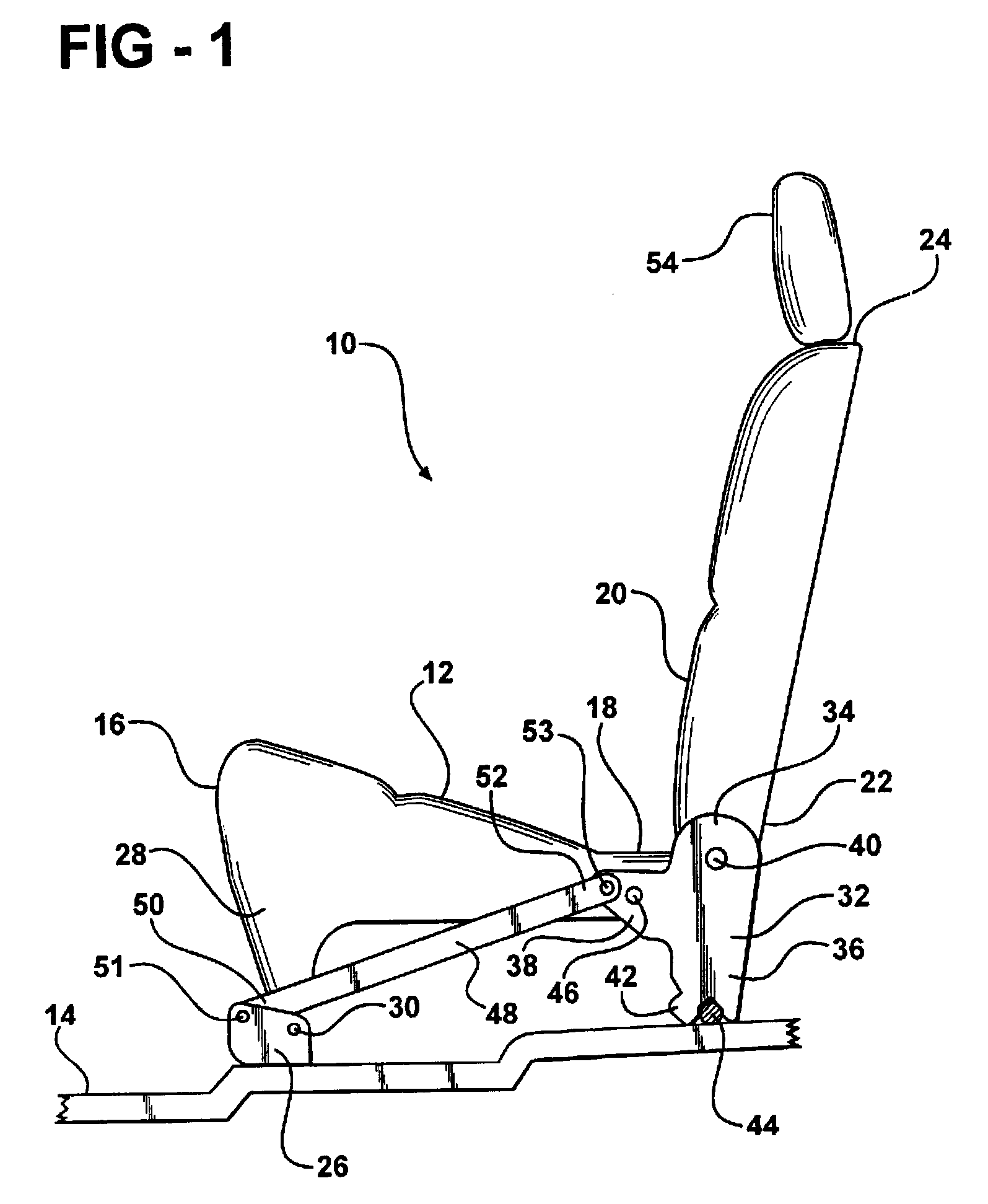 Stand Up Seat Assembly with Retractable Rear Leg