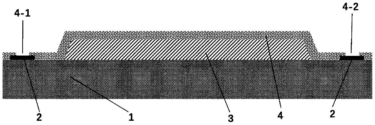 Metamaterial uncooled infrared focal plane multicolor polarization detector and preparation method thereof