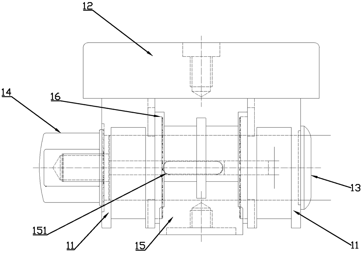 An outdoor portable portable free-rotating camera pan-tilt bracket