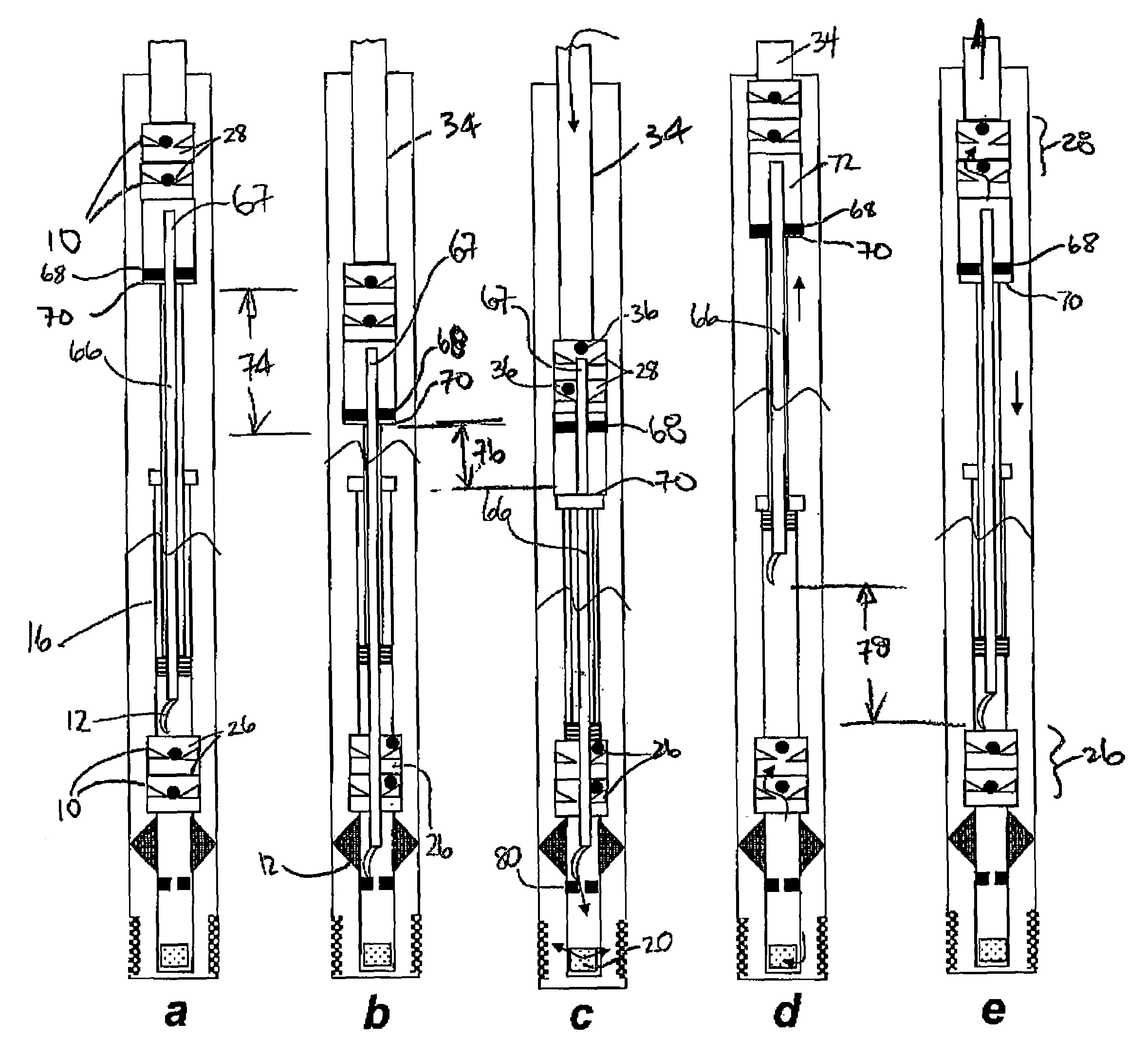 Pass through valve and stab tool