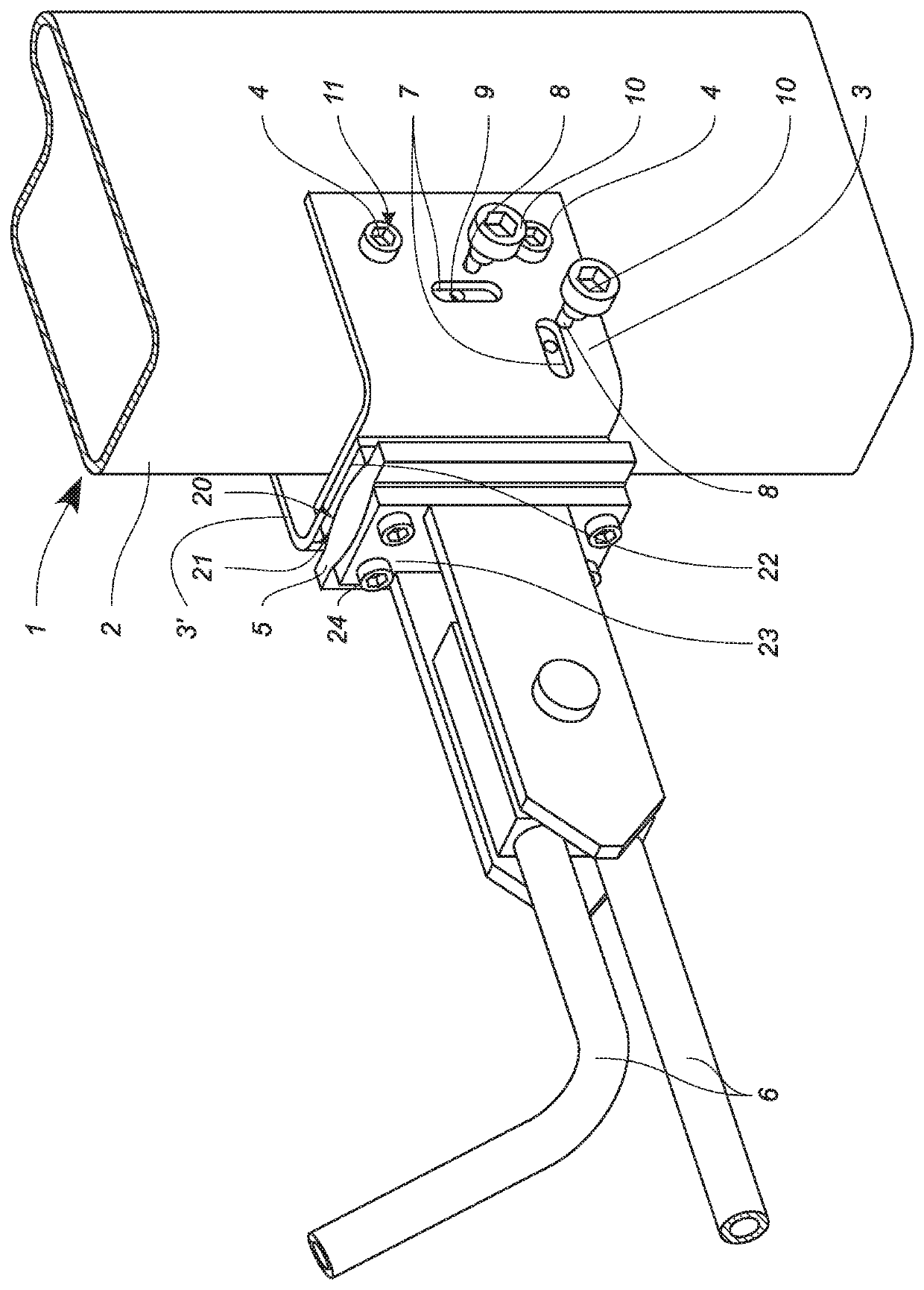 Restraint system for a driver of a vehicle