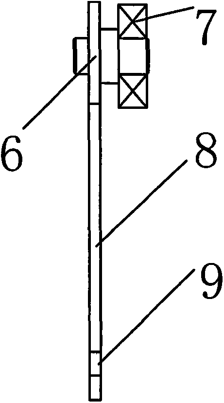 A profiling device for friction wheel arc surface and using method thereof