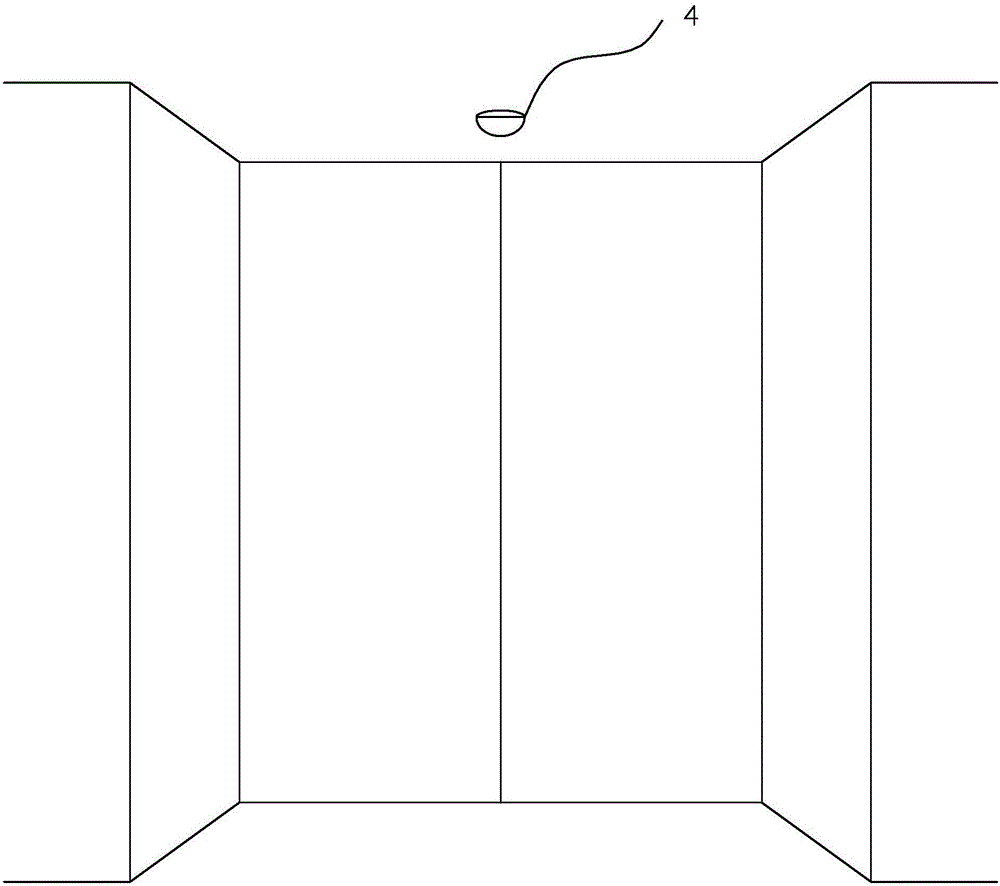 Elevator landing door lock contact state detecting device and method