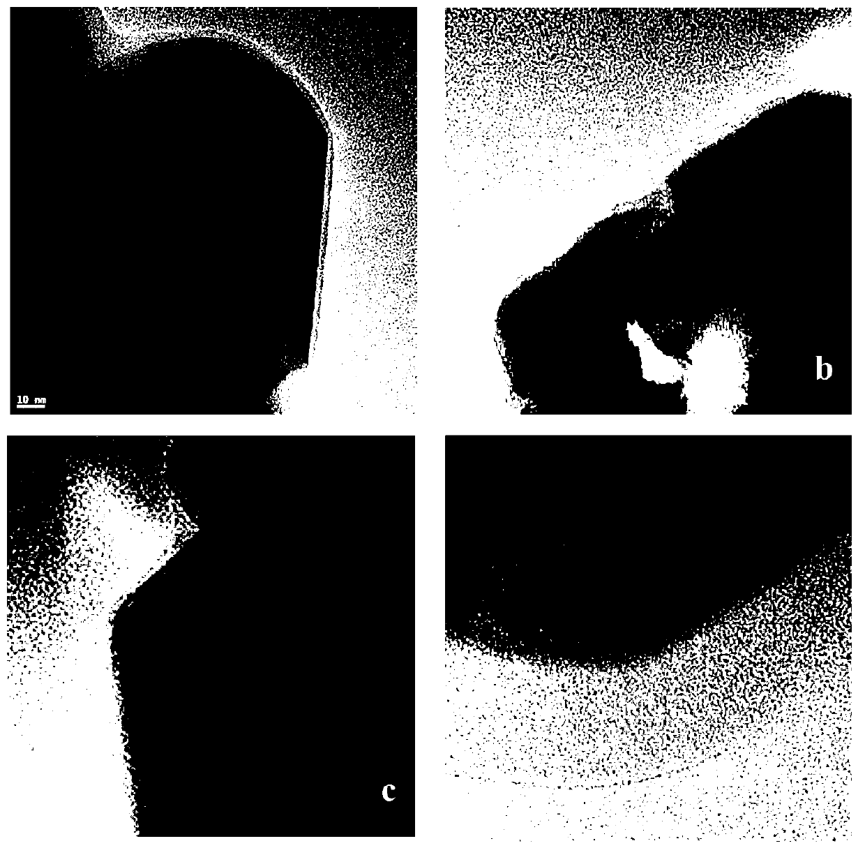 Method for preparing surface modification layer of lithium-rich material based on buffer solution system