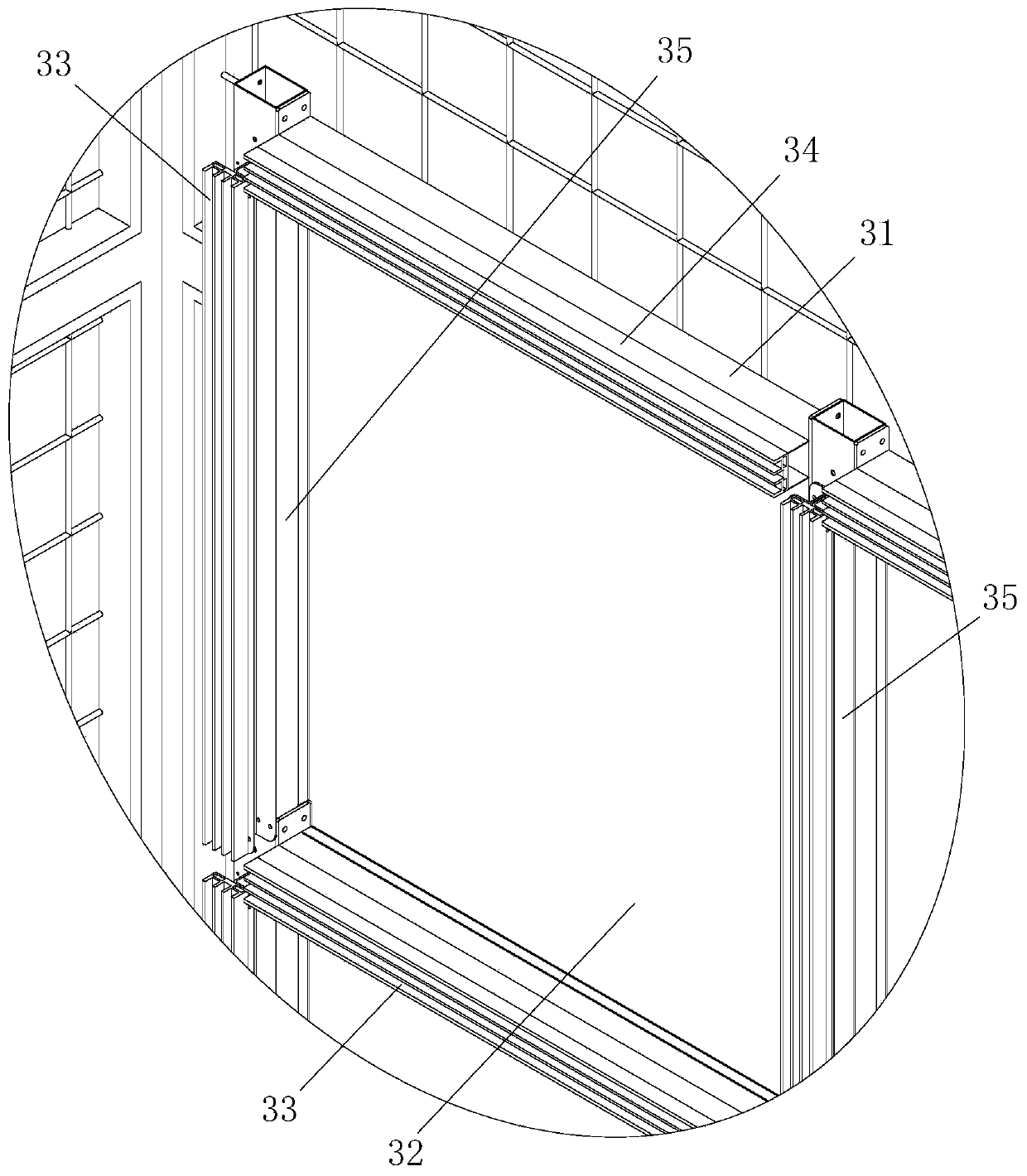 Cage-type football sports equipment