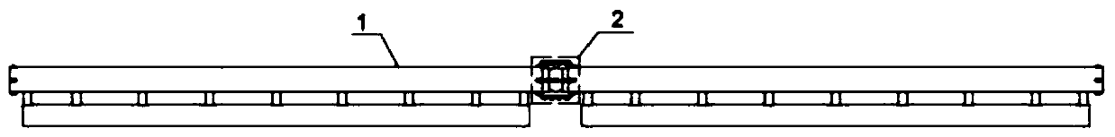 Quick-disassembled airbag floating breakwater