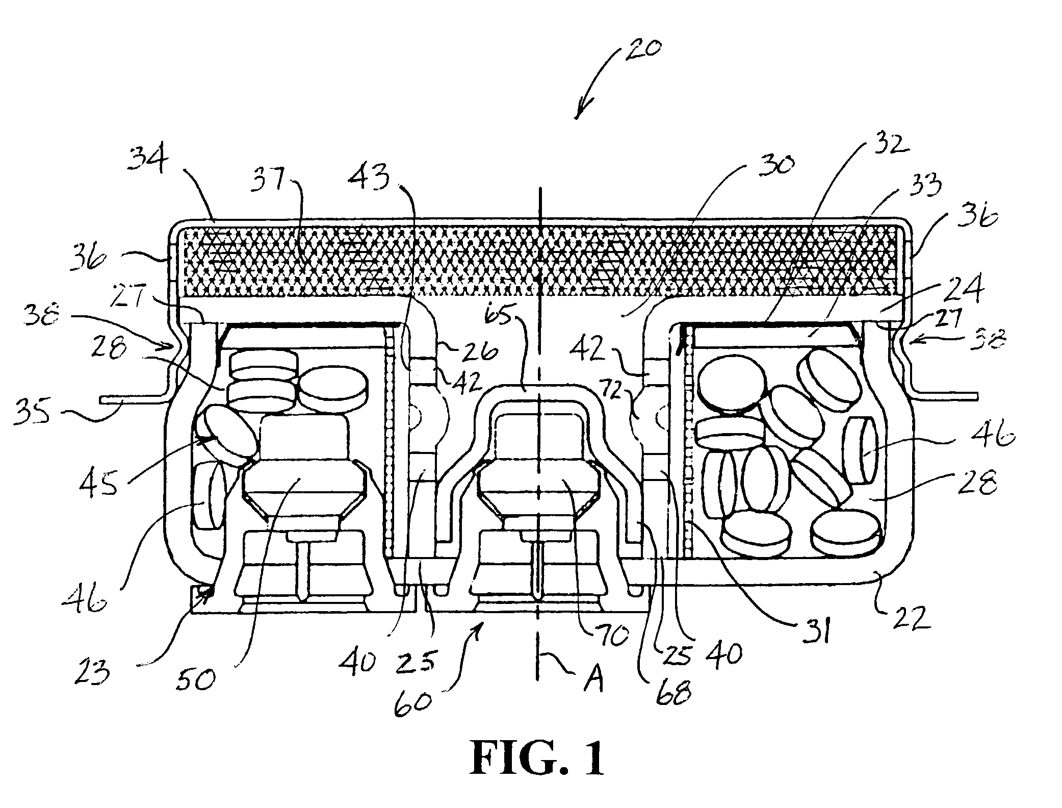 Adaptive output, toroidal-shaped pyrotechnic inflator