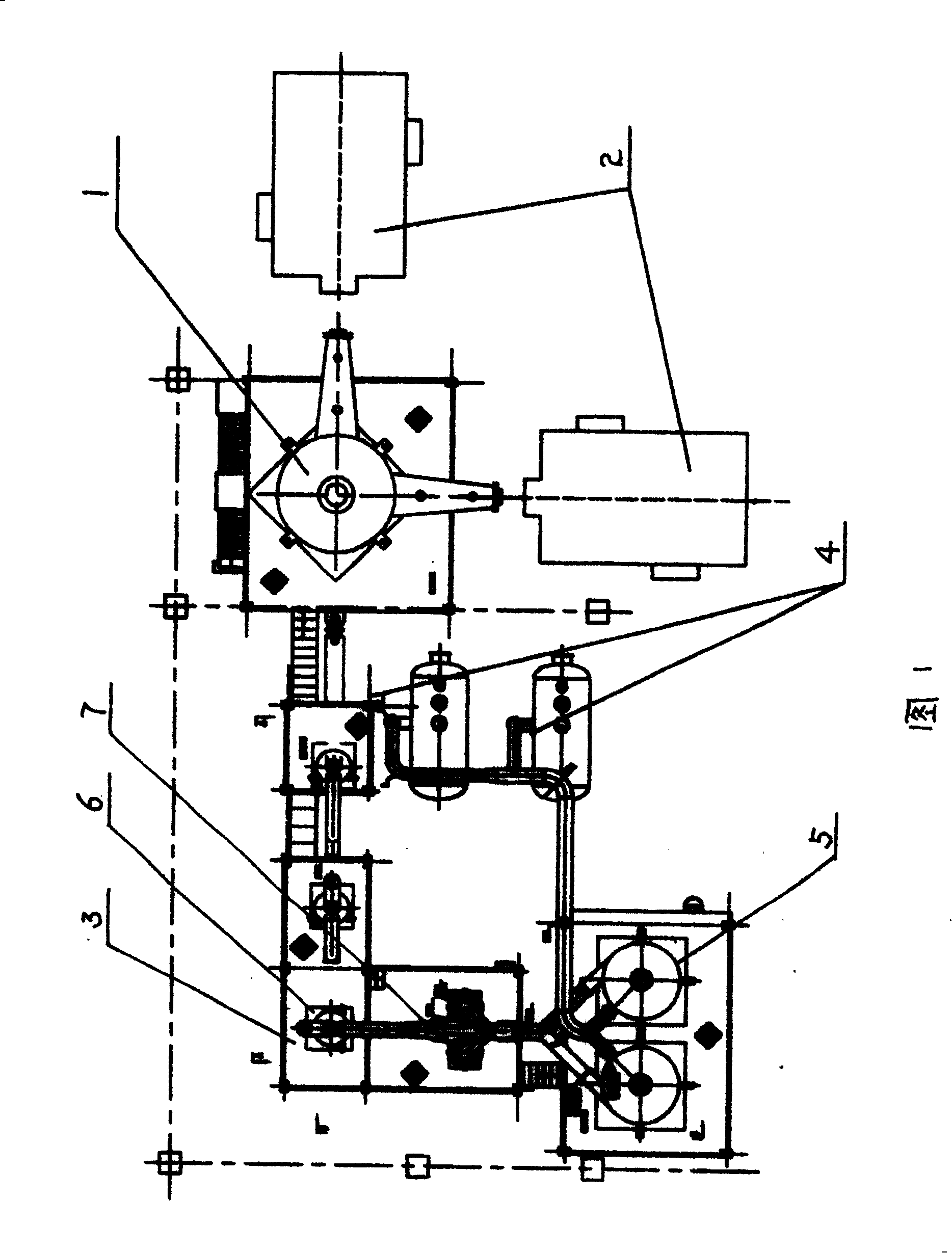 Production technology of two-nozzle atomization aluminium powder