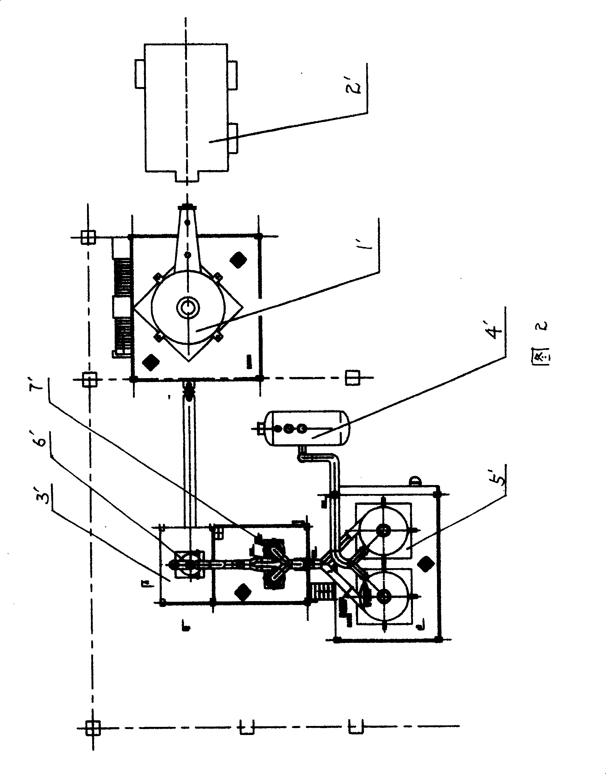 Production technology of two-nozzle atomization aluminium powder