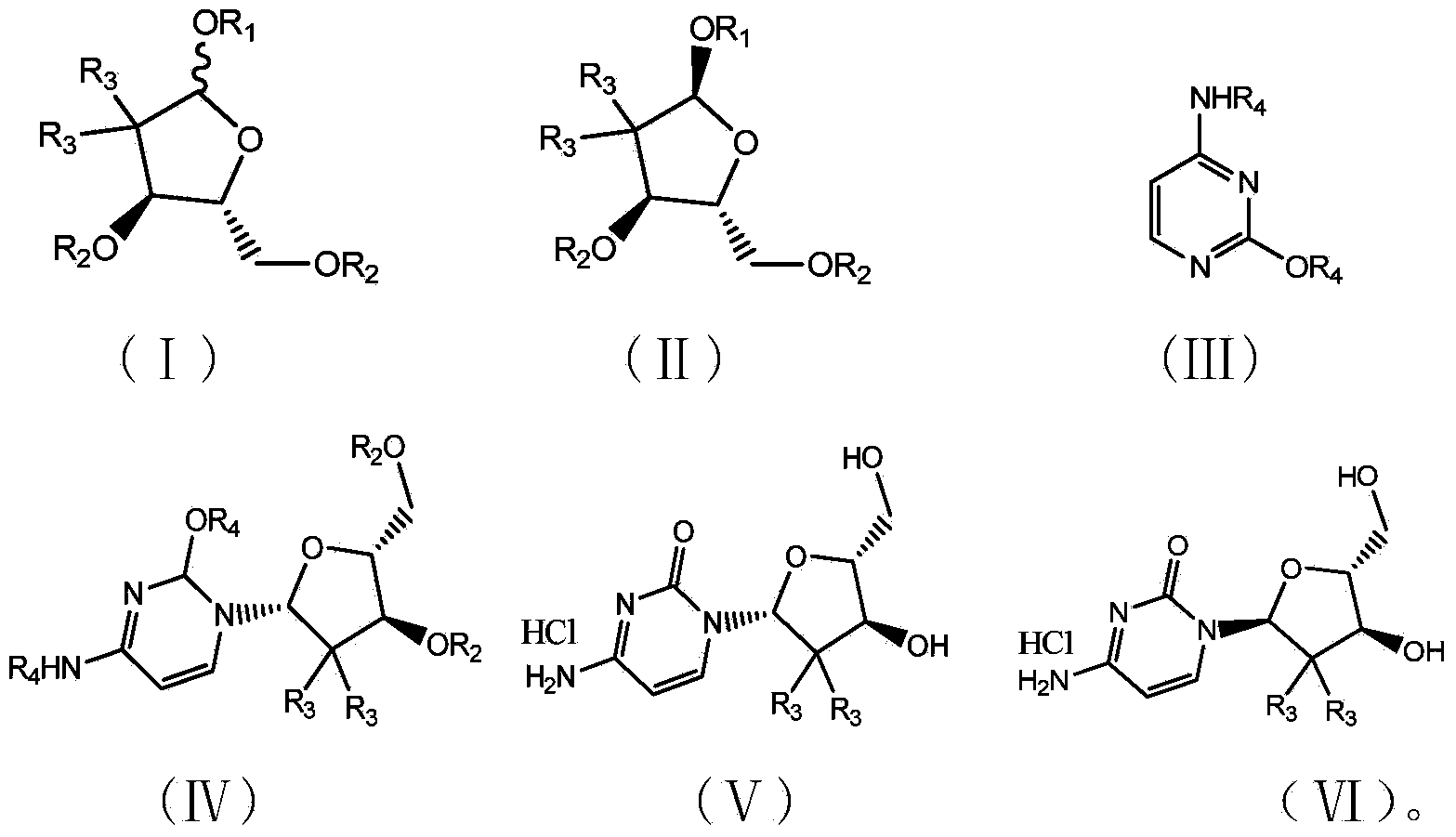 Method for preparing gemcitabine hydrochloride