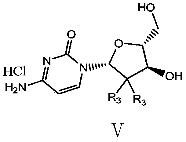 Method for preparing gemcitabine hydrochloride