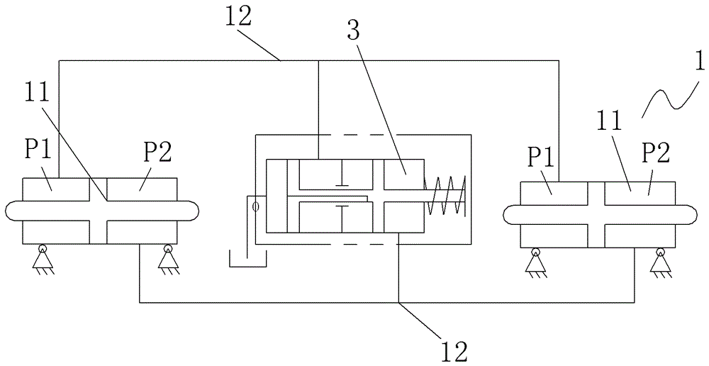 Hydrostatic system, hydrostatic steering system and its hydrostatic pressure limiting oil supply device