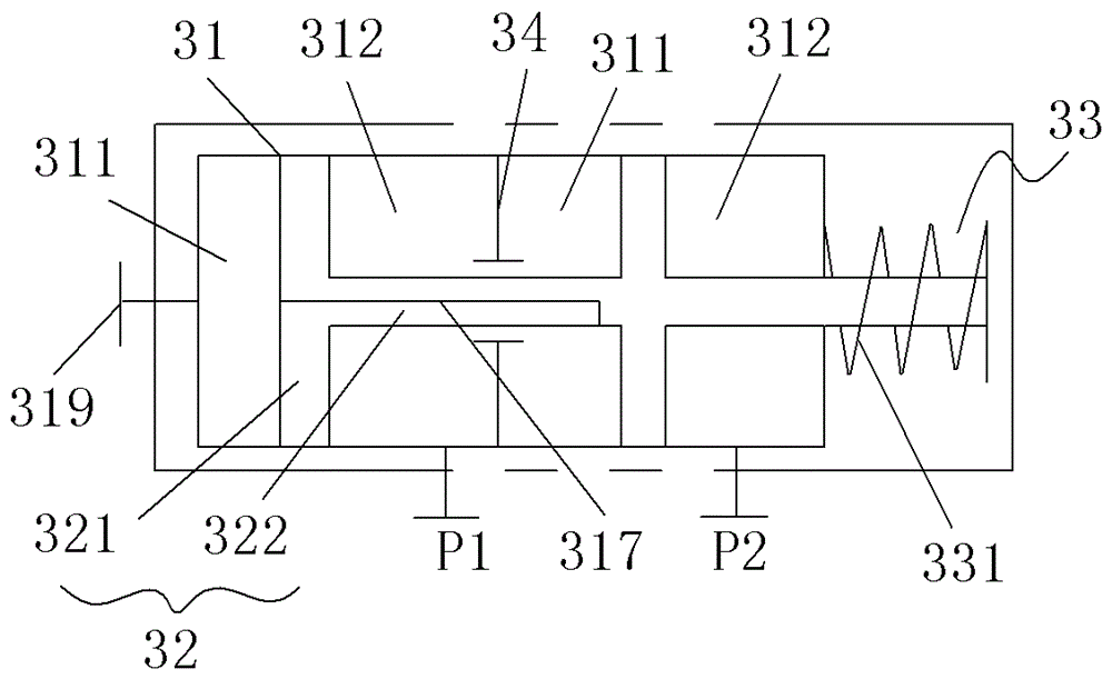 Hydrostatic system, hydrostatic steering system and its hydrostatic pressure limiting oil supply device