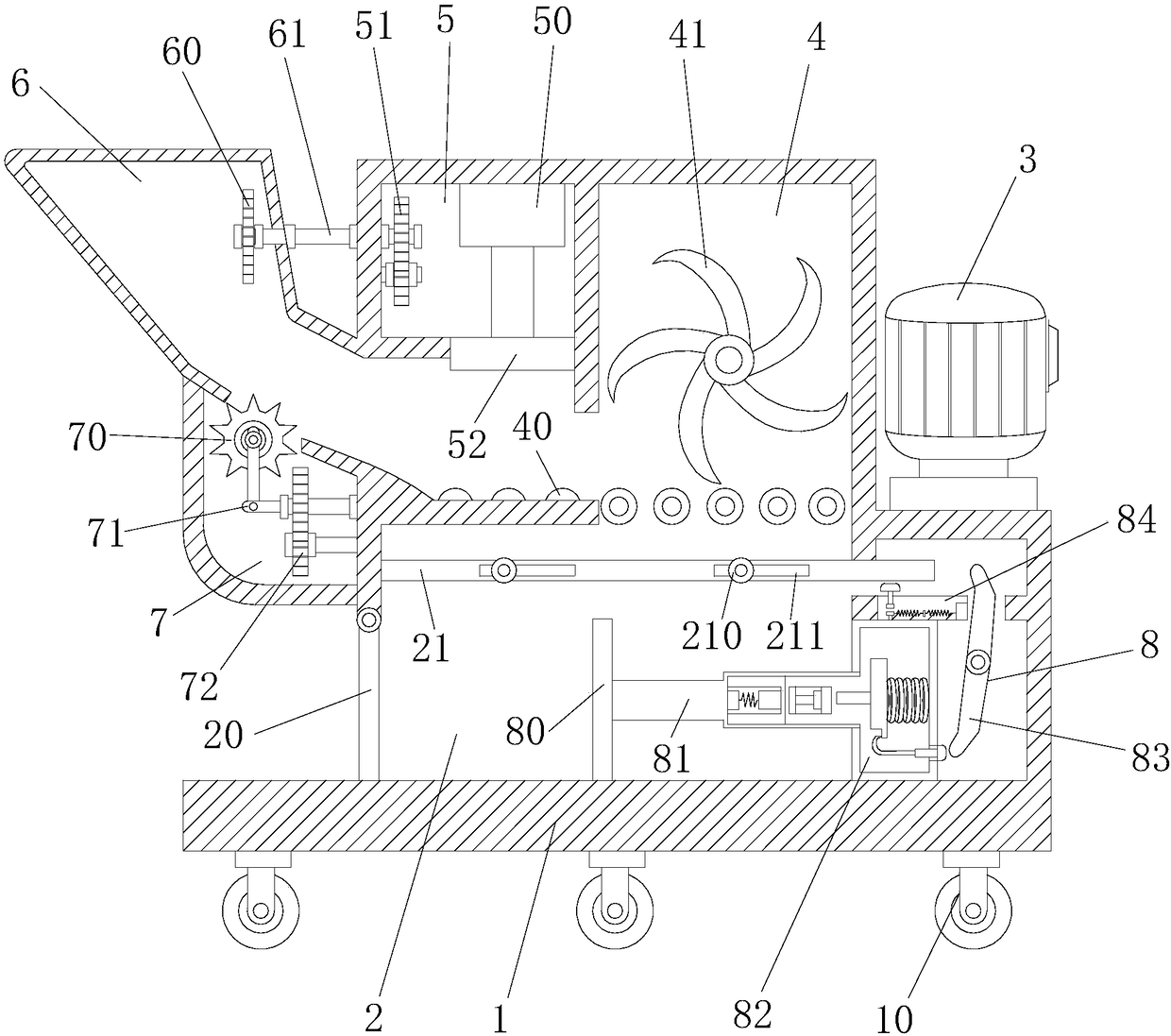 Abandoned waste recovery processing equipment for producing solar cell panel assembly