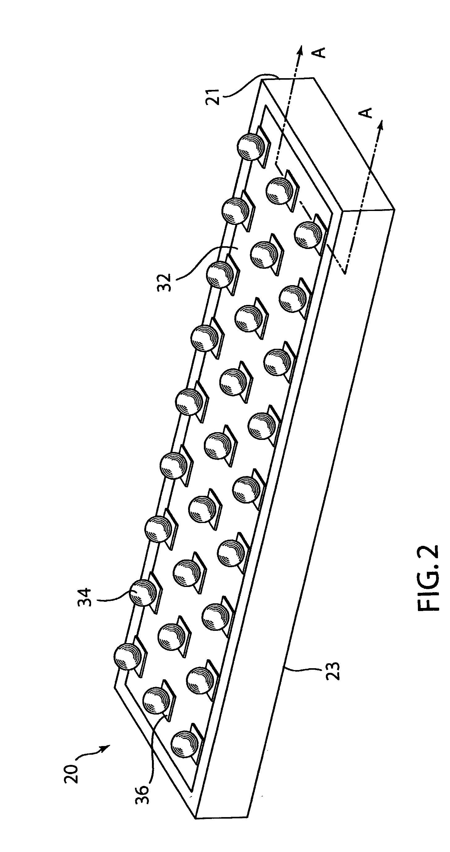 Ball grid array resistor network